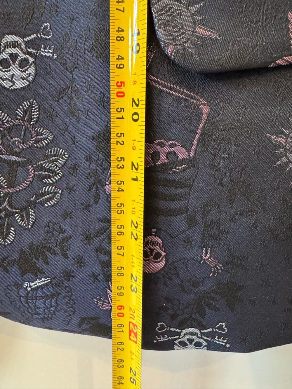 Zadig & Voltaire Victor Tattoo-Print Blazer size 38 FR OR us 6 skull skeleton - Picture 11 of 12